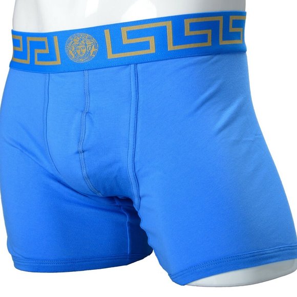 Versace "Underwear" Underwear & Socks Versace Underwear Mens Blue Trunk Underwear Poshmark